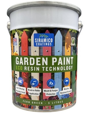 Gartenfarbe I 5 Liter I Premium Öko Harz Gartenfarbe Multi Surface