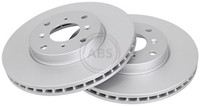 2X Bremsscheibe A.B.S. 17341 FüR CL CH Accord Honda CK CG 6 CF Hatchback CG8 CH6