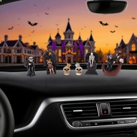 Halloween Figuren GeisterköNig Halloween Miniaturen Resin Mehrfarbig 1 Set