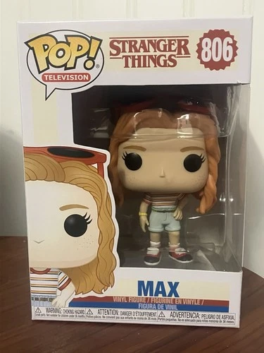 Funko POP Stranger Things Mall Max Mayfield 806 Season 3 Vinyl Figure Vaulted