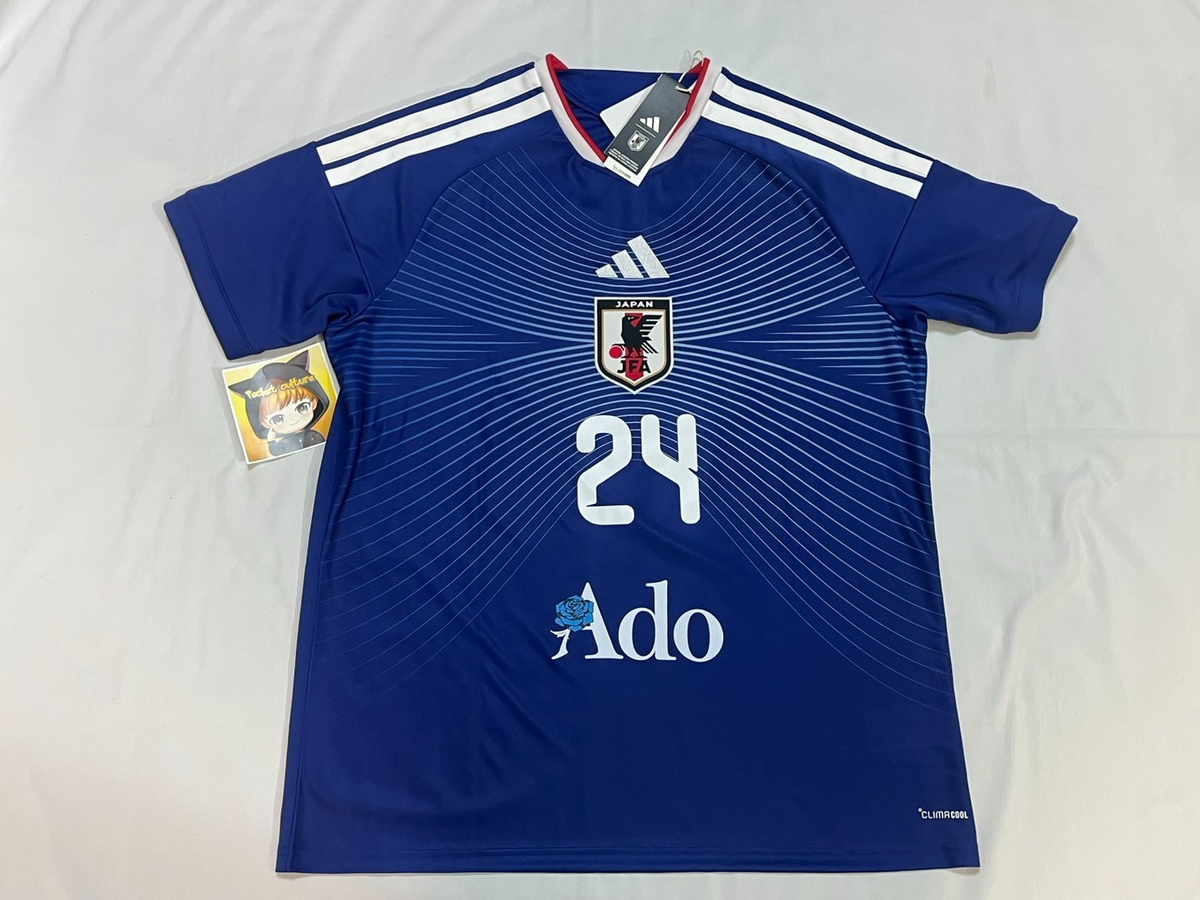 日本代表応援グッズ！レア物多数　adidasオリジナルズ Adidas x ado Home Replica Jersey XL Japan national soccer team in