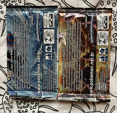 Pokemon XY Double Crisis Booster Kyogre + Groudon PORTUGUESE Brazilian TCG