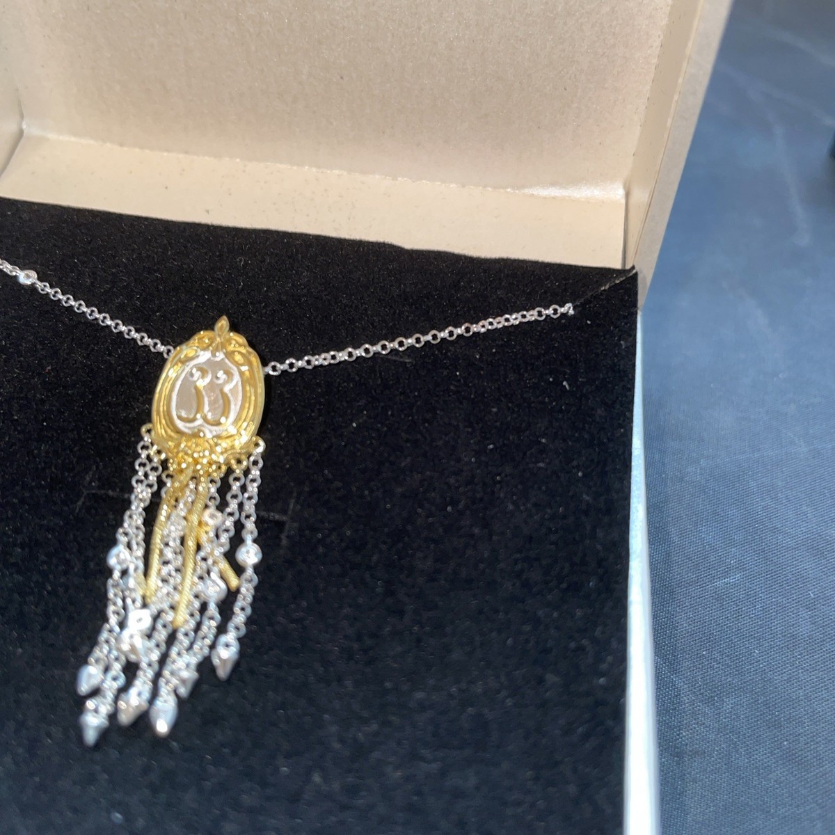 Disneyland Club 33 chandelier necklace | eBay