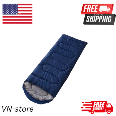 Extra Thick Waterproof Winter Sleeping Bag Adult Cold Weather Camping Hiking