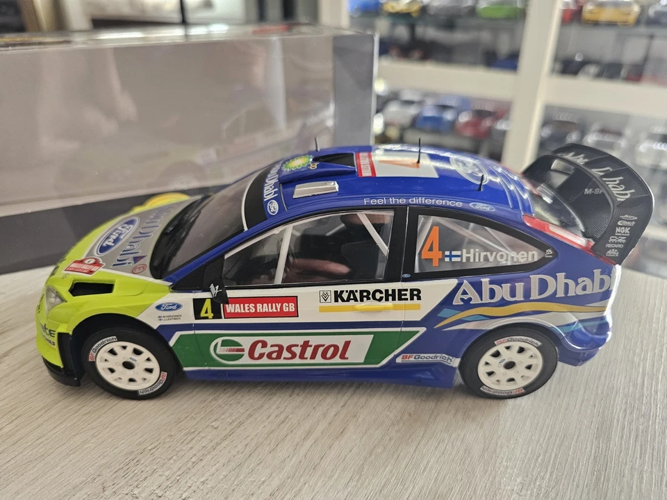 Ford Focus RS 1:18 Wales rally GB 2007 #4 Hirvonen Altaya - Immagine 2 di 4