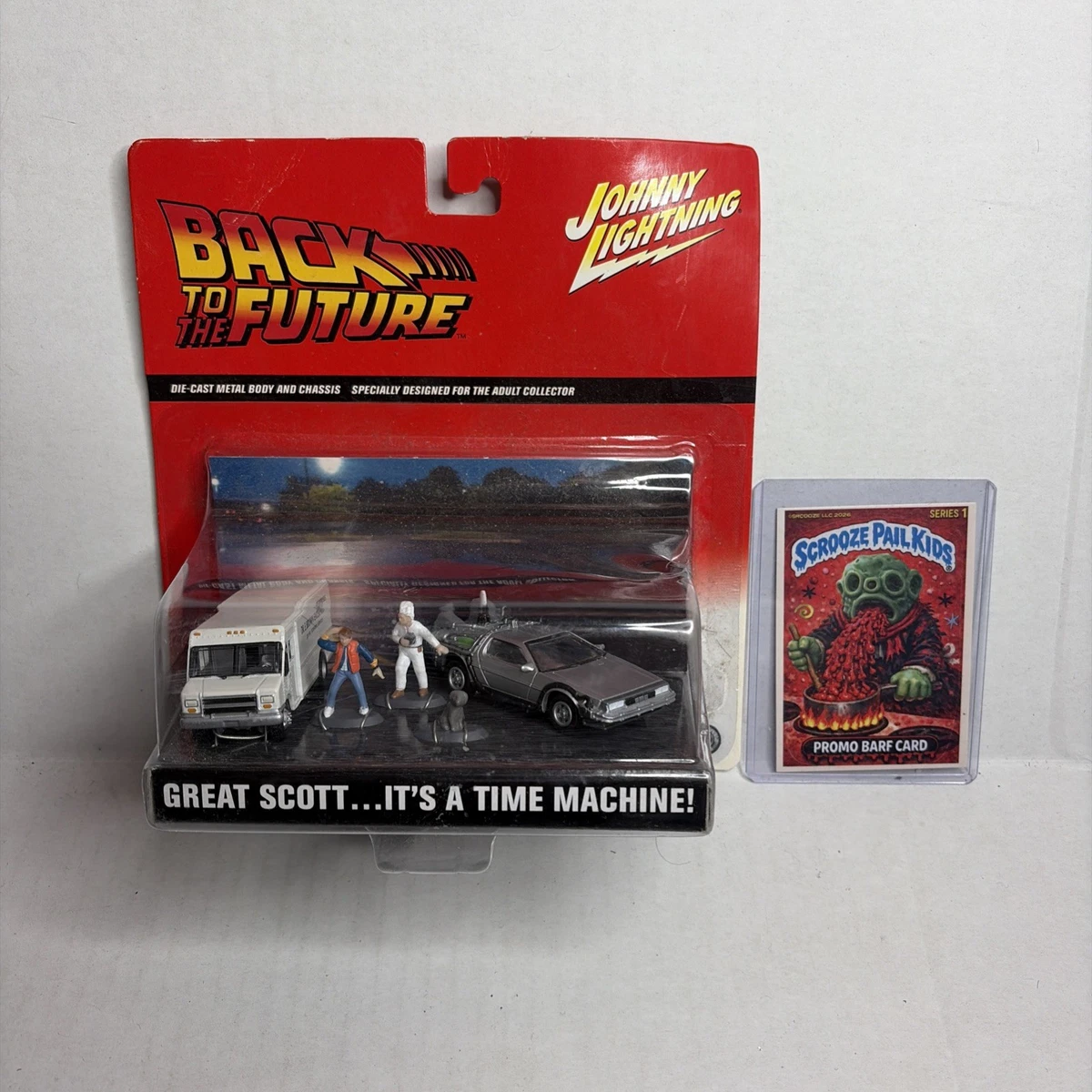 Johnny Lightning Back to the Future DeLorean Diecast Cars, Trucks