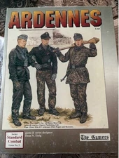 MMP, SCS Ardennes (1st Ed), Punched/Clipped + Extras