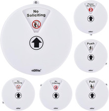 No Soliciting Sign for House,Humorous No Soliciting Sign for Front Door,Humorous