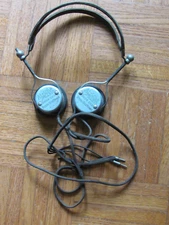 1920's Airline Radio 2000 Ohm Special Headset Aluminium Untested As-Is