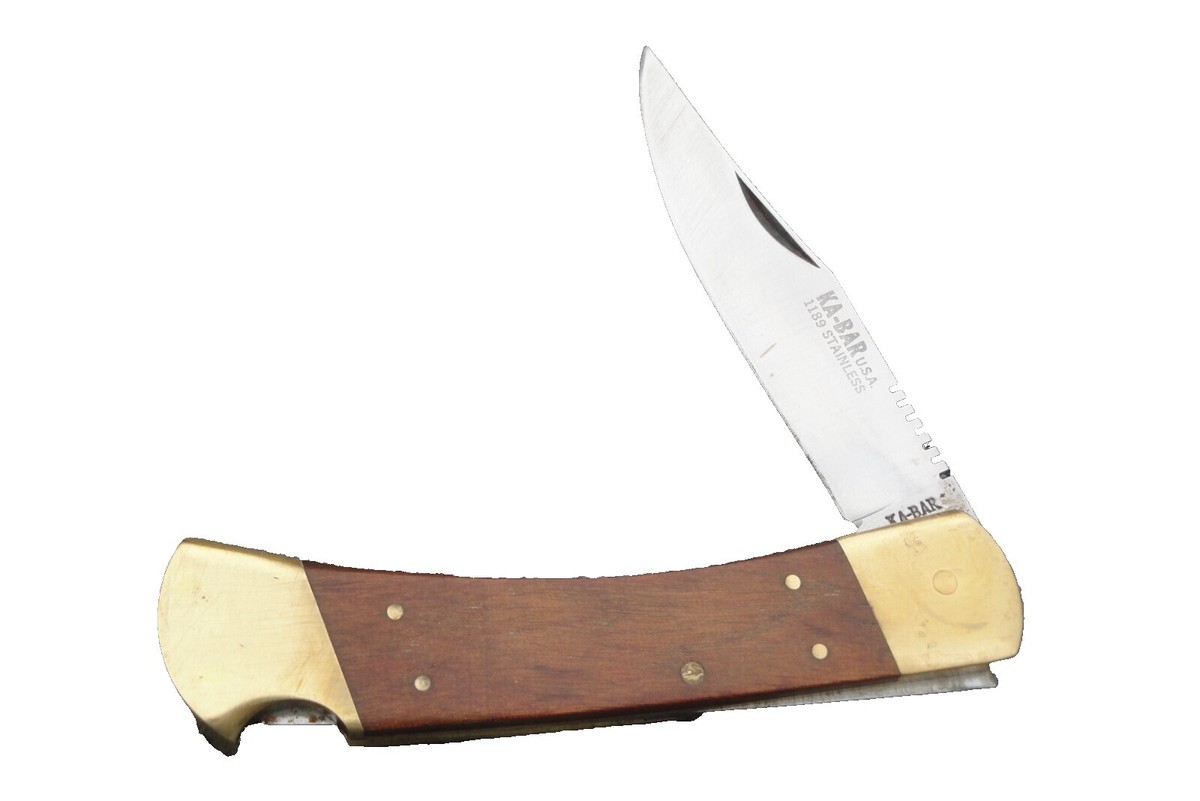 Aluminum Blade Hunting Collectible Vintage Fixed Blade