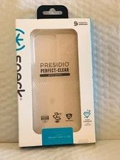 Speck - Presidio Perfect Clear + Grip Case for Samsung Galaxy S20 Ultra 5G  NEW!