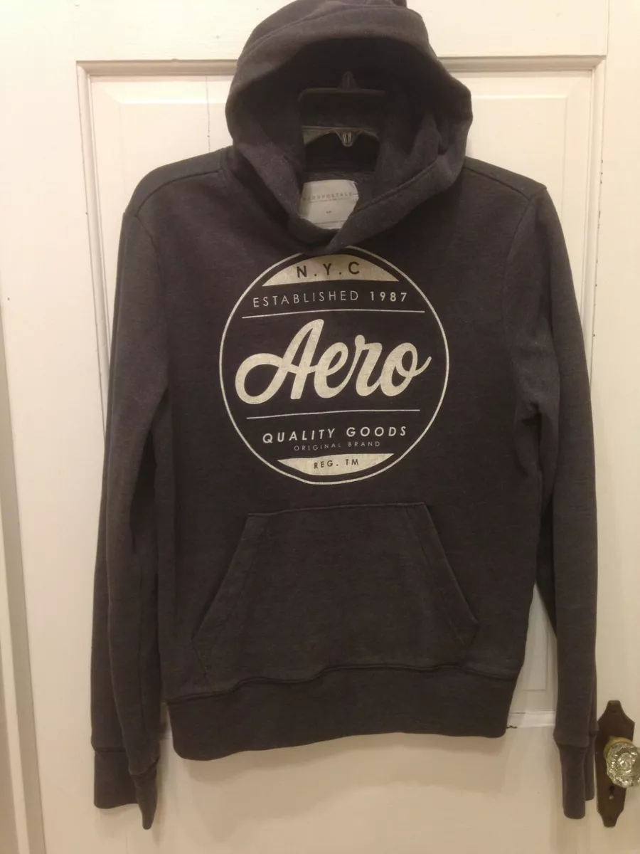 Grey shop aeropostale hoodie
