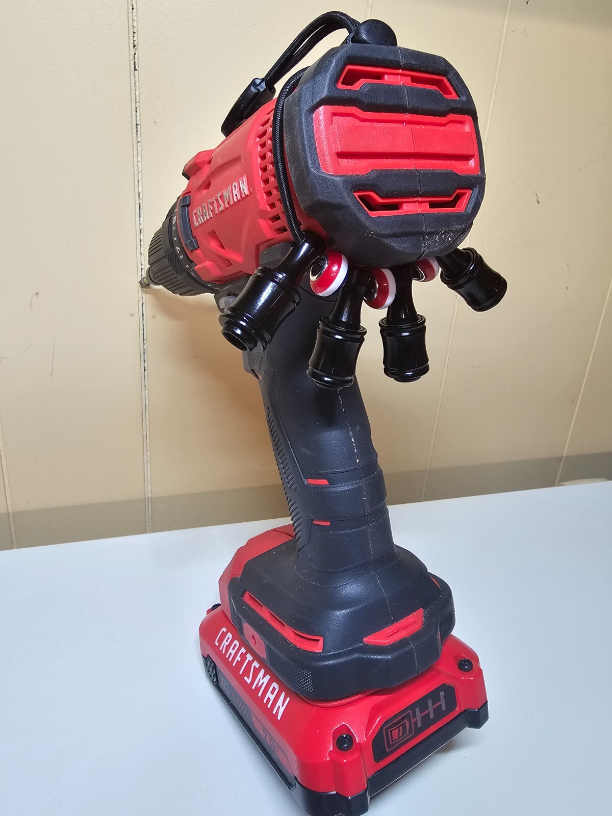 Great Gift for the DIY'er. Drill Daddy Driver Bit Holder with 4 drive bits