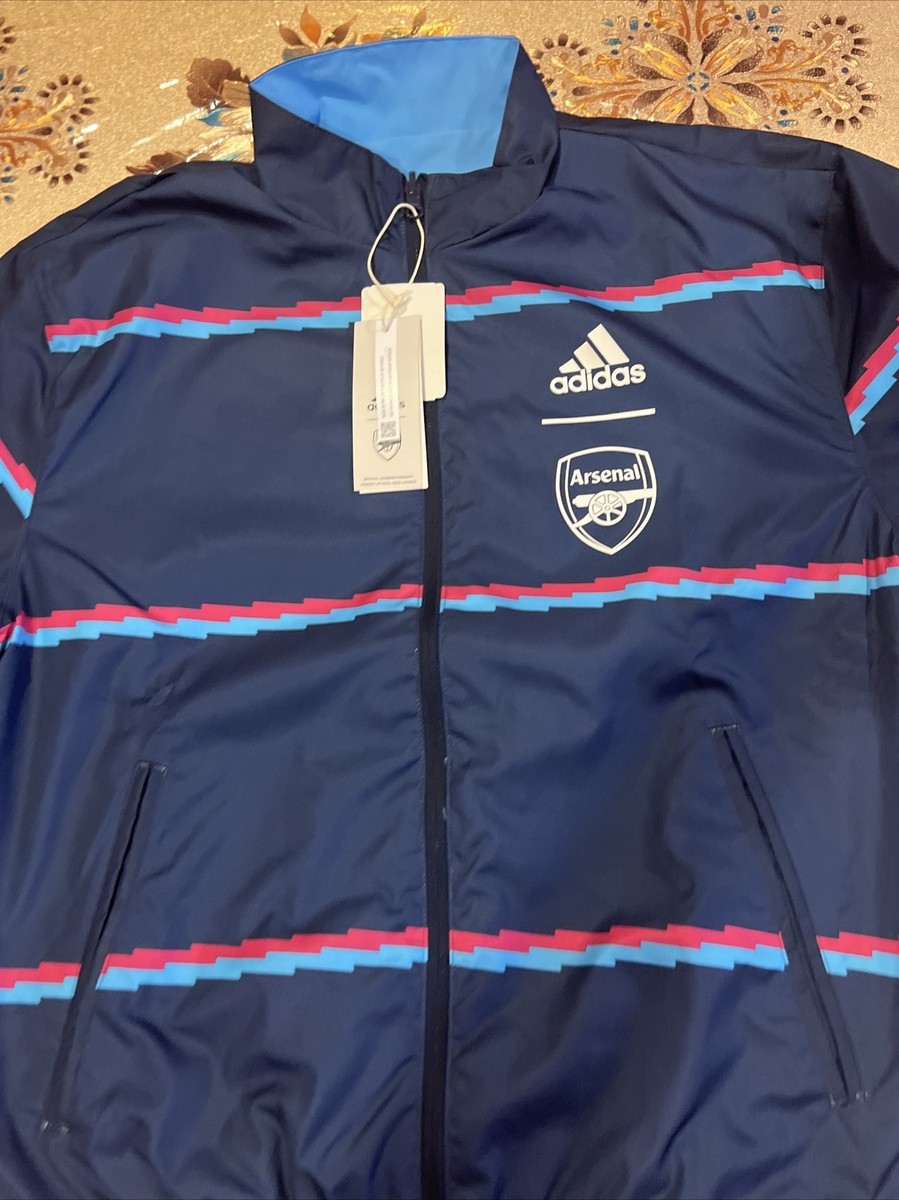 Official adidas Arsenal FC 2022/23 Anthem Reversible Jacket HT7155