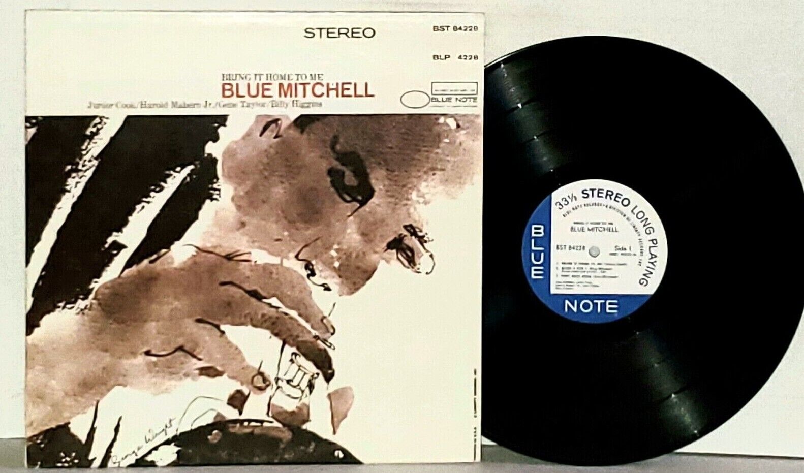 BLUE MITCHELL Bring It Home To Me LP VG+ Blue Note BST84228 Hard Bop Van Gelder