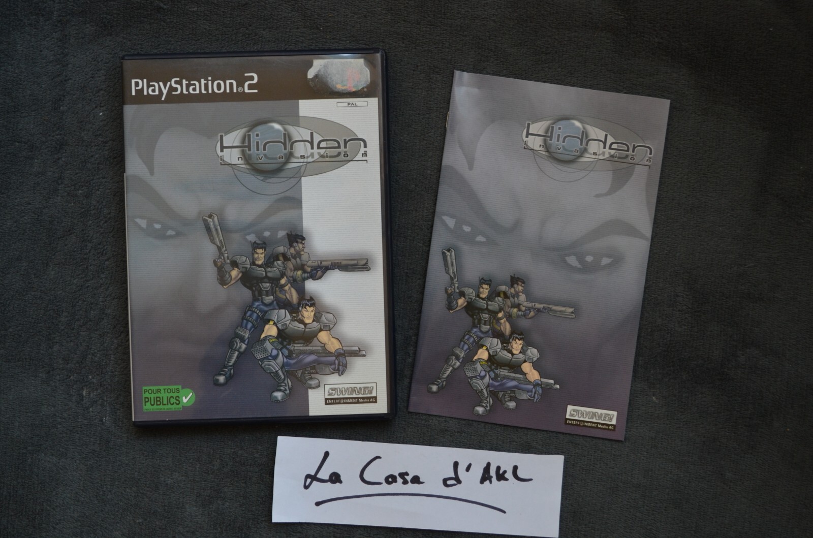 Hidden Invasion complet sur Playstation 2 - PS2 FR TTBE