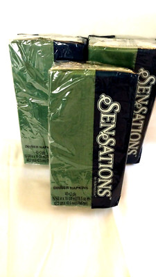 120 Hunter Green Paper Dinner Napkins New