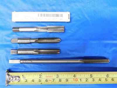 10-32 GH3 HIGH SPEED STEEL 4 FLUTE LEFT HAND PLUG TAP MADE IN USA - Foto 11
