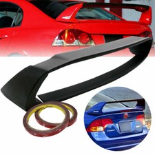 Fit 06-11 Honda Civic 4dr Sedan Unpainted Mugen Style Rr 4pic Trunk Wing Spoiler Fit 06-11 Honda Civic 4dr Sedan Unpainted Mugen Style Rr 4pic Trunk Wing Spoiler