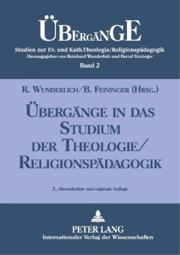 Thumbnail - Uebergaenge In Das Studium Der Theologie/religionspaedagogik
