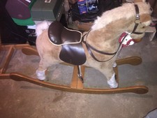 mamas and papas blossom rocking horse