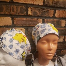 POKEMON. Handmade SURGICAL SCRUB CAPS