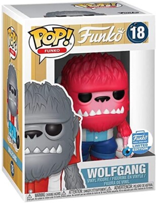 Funko Pop! Wolfgang Spastik Fantastik Plastik #18 Limited Edition Pink