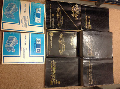 1985 GM Olds Calais Firenza Ninety Eight Cutlass Ciera Service Shop Manuell Set