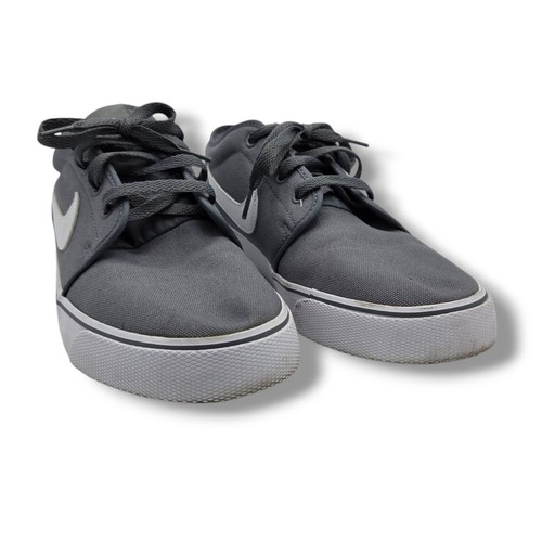 Nike Toki Low Textile Mens 11 Cool Grey 555272-091 Skateboard Sneakers - Picture 2 of 9