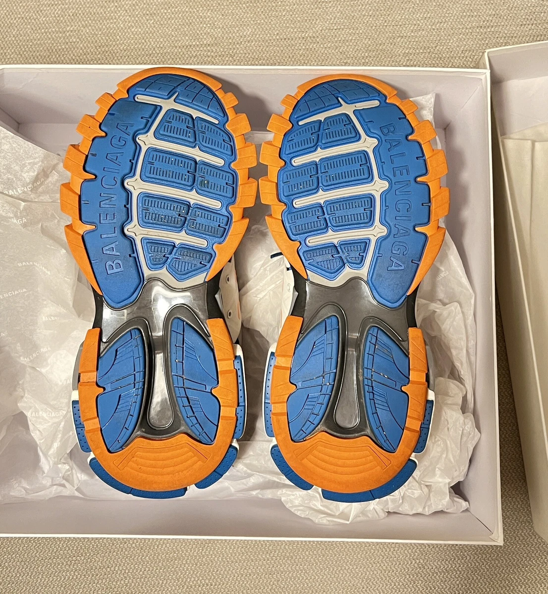 Balenciaga blue deals orange