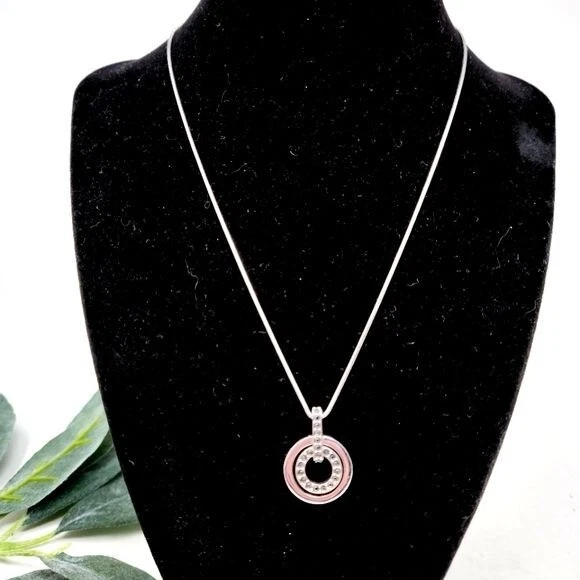 Swarovski 2024 circle necklace