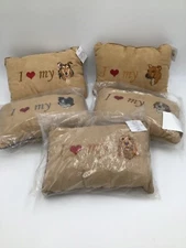 Pawfect Gifts Plush Pillow I LOVE MY “PET” Multiple Dog Breeds 25% OFF 2+
