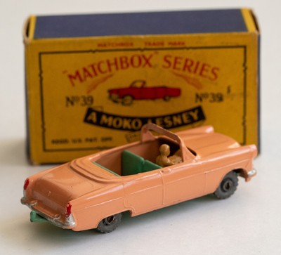 Matchbox Lesney No 39 Ford Zodiac Convertible, VNM plus Box | eBay