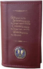 AA Book Cover - Soft Cover AA Big Book Cover - Burgundy - SCR07