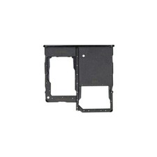SIM microSD Card Tray Single for Samsung Galaxy A20e Black Replacement Repair