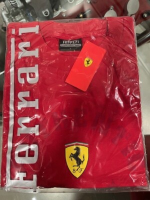 Ferrari Vintage T-Shirt rot Gr. L (SFR1517L)