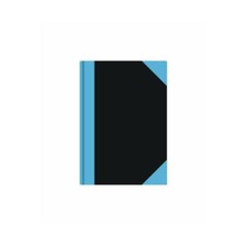 Stylex Kladka DIN A5 w linie czarno-niebieska