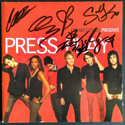 Press Play Life Is Beautiful AUTOGRAPHED Audio CD Album 2009 VG