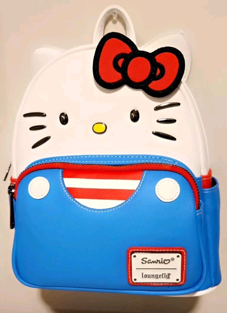 Hello Kitty Loungefly Mini Backpack Cute Kawaii Crossbody Bag