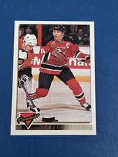 1993-94 Topps Premier Gold #80 Scott Stevens New Jersey Devils HOCKEY Card ll