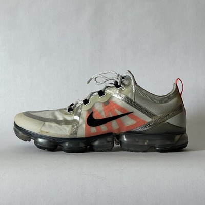 Nike Air VaporMax Pure Platinum Team Orange AR6631-003 Mens Size 12 Shoes