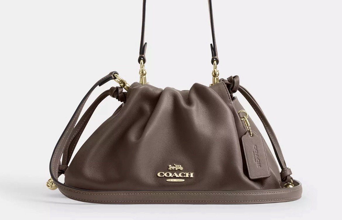 Coach Outlet Faye Shoulder Bag Loosening CV529 IMV2R Dark Stone