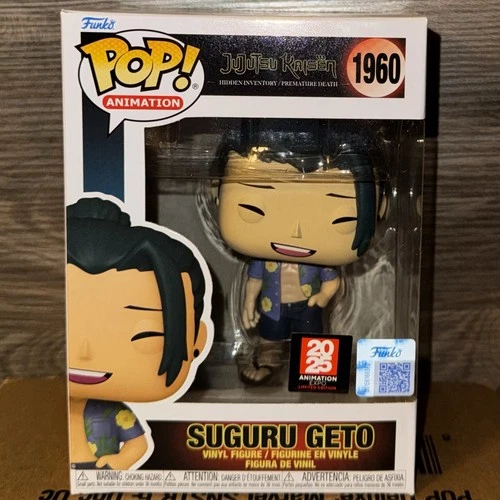 Suguru Geto Jujutsu Kaisen Anime Expo 2025 Exclusive Funko Pop Animation 1960