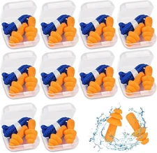 Shooting Ear Protection for Gun Range, 10 Pairs Ear Plugs for Noise Reduction, H