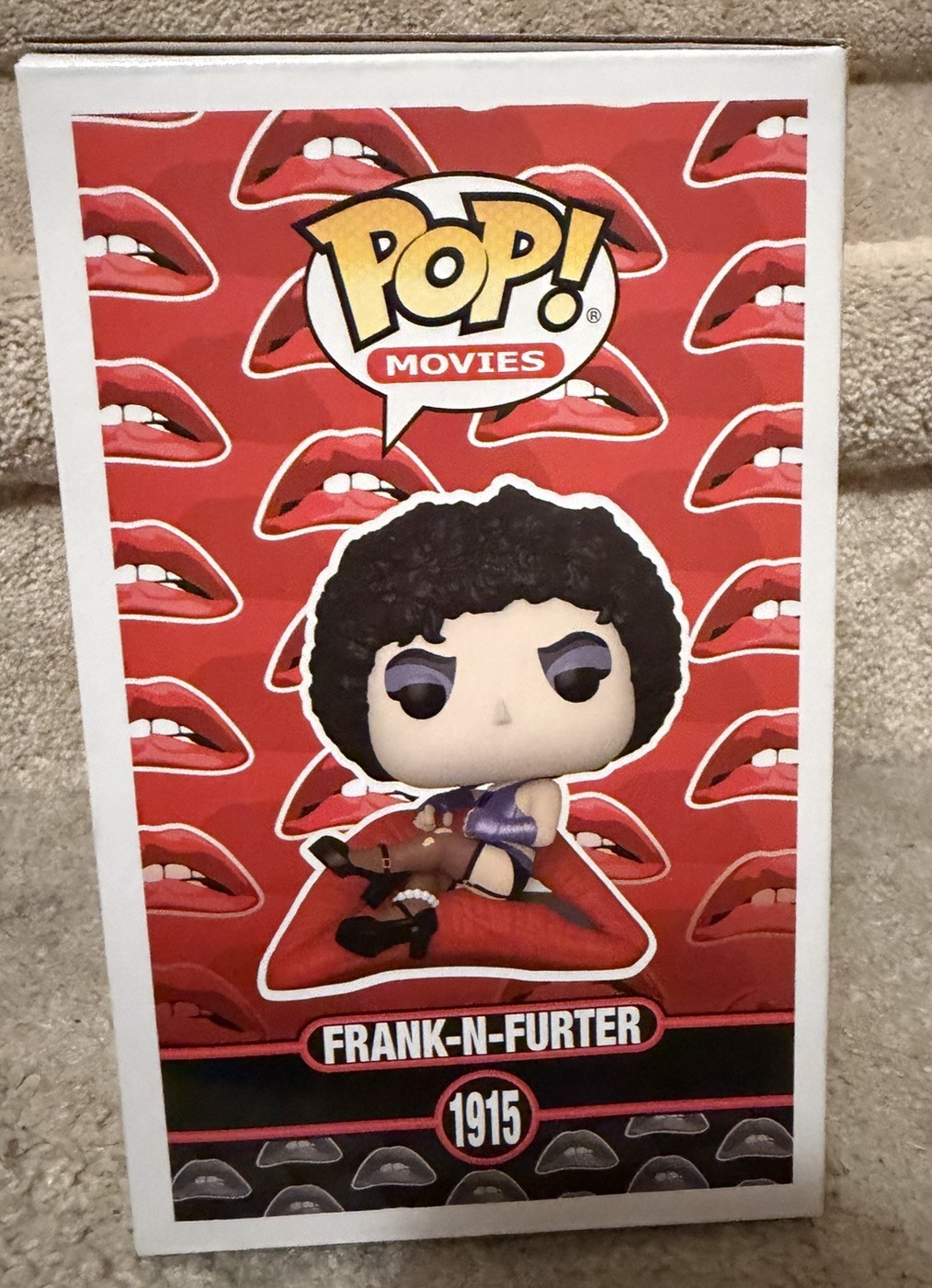 Funko Pop! Frank-N-Furter w/ Lips #1915 Rocky Horror  Deluxe Vinyl Figure