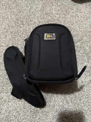 Case Logic Compact Video Camera / Camcorder Kit Bag Black with Strap and Pouches