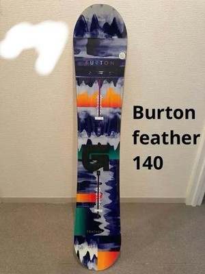 WAX済》バートンBURTON【FEATHER 140】FLAT TOP Burton Feather 140 2016 Snowboard | eBay
