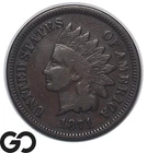 1871 Indian Head Cent Penny, Key Date