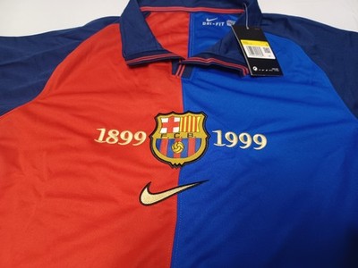 Vintage Nike FC Barcelona 1999 Centenary Shirt Size S | eBay