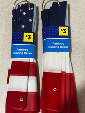4TH OF JULY Bunting Decor